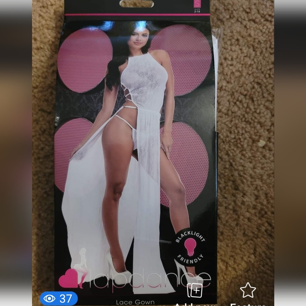 Lapdance White Gown